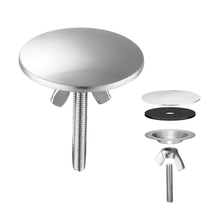 KITCHEN SINK HOLE COVER 2IN KITCHEN SINK COVER PLATE SINK SPRAYER PLUG FAUCET HOLE COVER STAINLESS STEEL SINK HOLE CAP KITCHEN SINK SPRAYER HOLE COVER FOR SINK SPRAYER HOLE