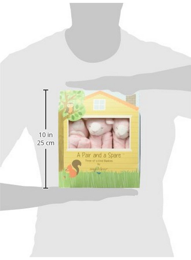 Angel Dear - Pink Lamb, Pair And A Spare Blankie Set, Pack Of 3 - Image 2