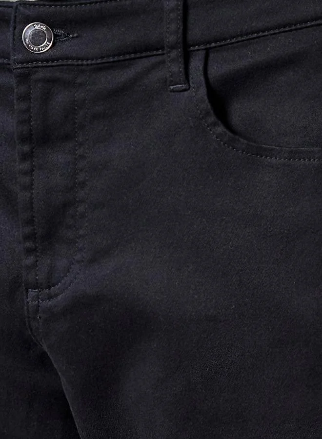 Splash FAV BLACK Smart Slim Fit Trousers for Men | Best Price UAE