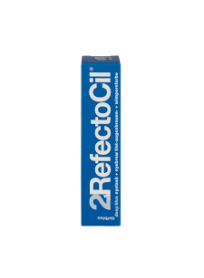Refectocil Eyelash And Eyebrow Tint Color 2.1 Deep Blue 15ml - Image 2