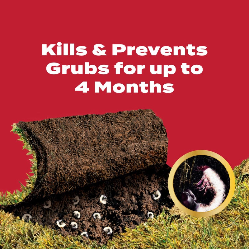 Scotts GrubEx1 Season Long Grub Killer, Protects Lawns Up to 4 Months, 5,000 sq. ft., 14.35 lbs. - Image 3