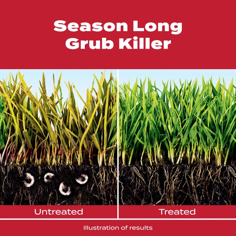 Scotts GrubEx1 Season Long Grub Killer, Protects Lawns Up to 4 Months, 5,000 sq. ft., 14.35 lbs. - Image 2
