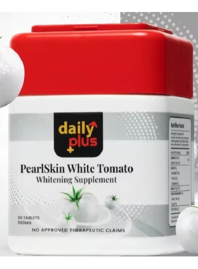 Daily Plus PearlSkin White Tomato Whitening Supplement - Image 1