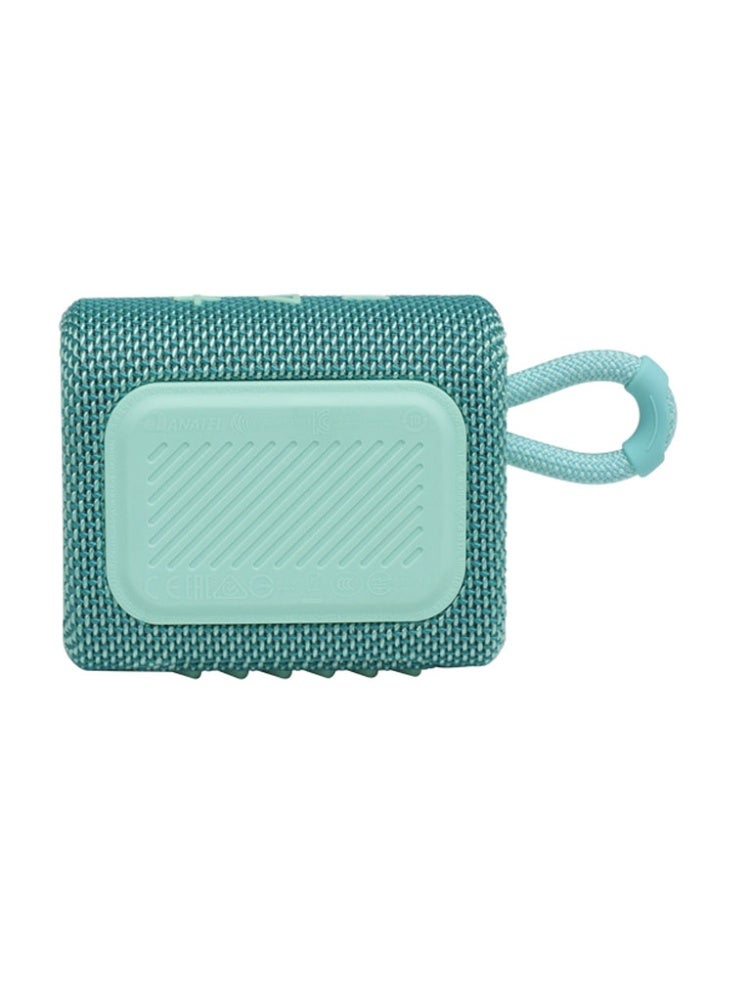 جي بي إل مكبر صوت بلوتوث محمول GO 3 باللون الأزرق المخضر - Image 2