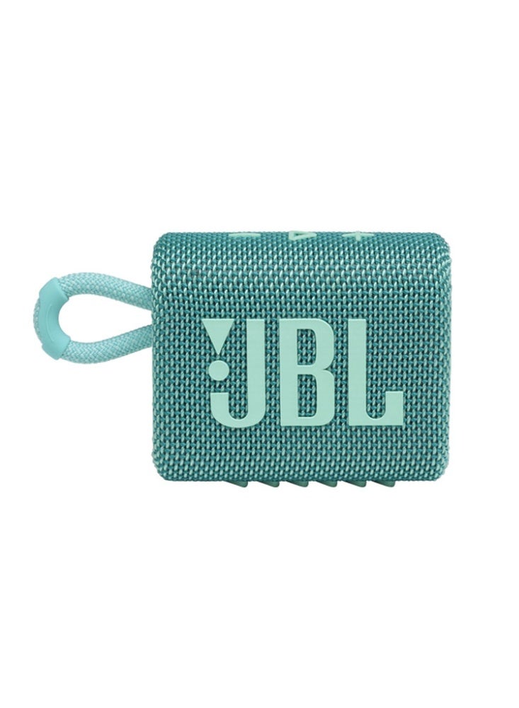جي بي إل مكبر صوت بلوتوث محمول GO 3 باللون الأزرق المخضر - Image 1