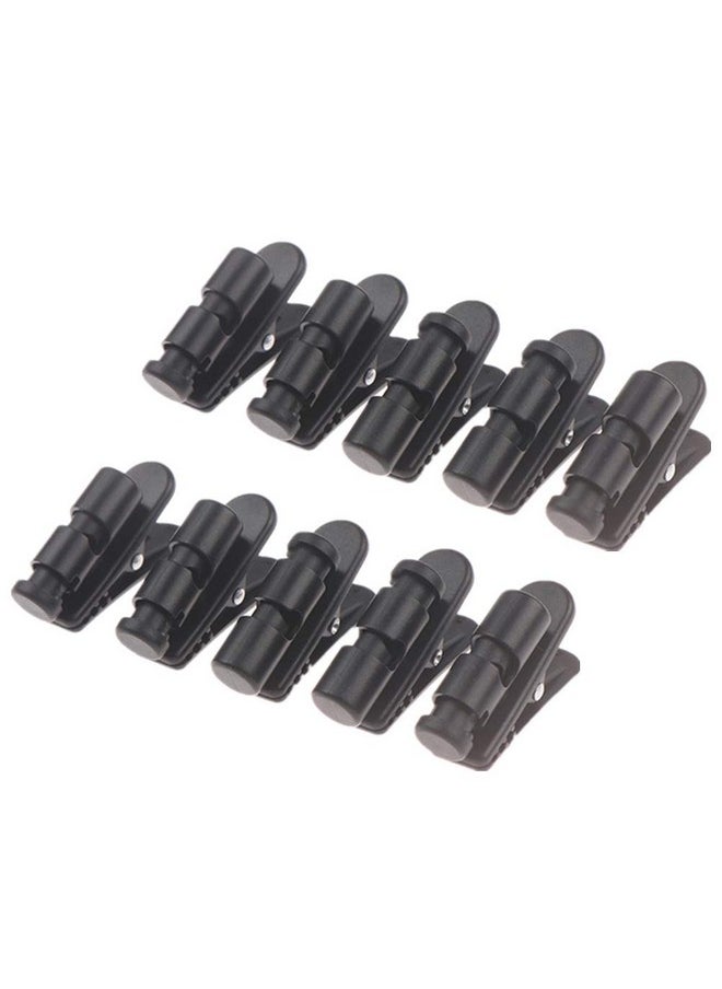XIDAJIE 10Pcs Cable Cord Clamp Collar Headset Clamp Headphone Cable Clip Earphone Winder Earphone Earbud Cable Clip Clamp Hooks  - Image 1
