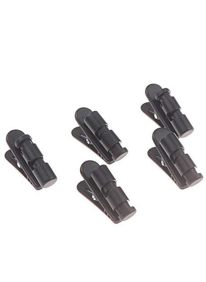 XIDAJIE 10Pcs Cable Cord Clamp Collar Headset Clamp Headphone Cable Clip Earphone Winder Earphone Earbud Cable Clip Clamp Hooks  - Image 2