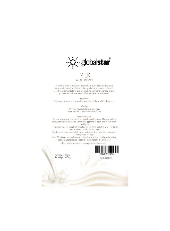 Global Star Paraffin Wax Milk - 454g - Image 2
