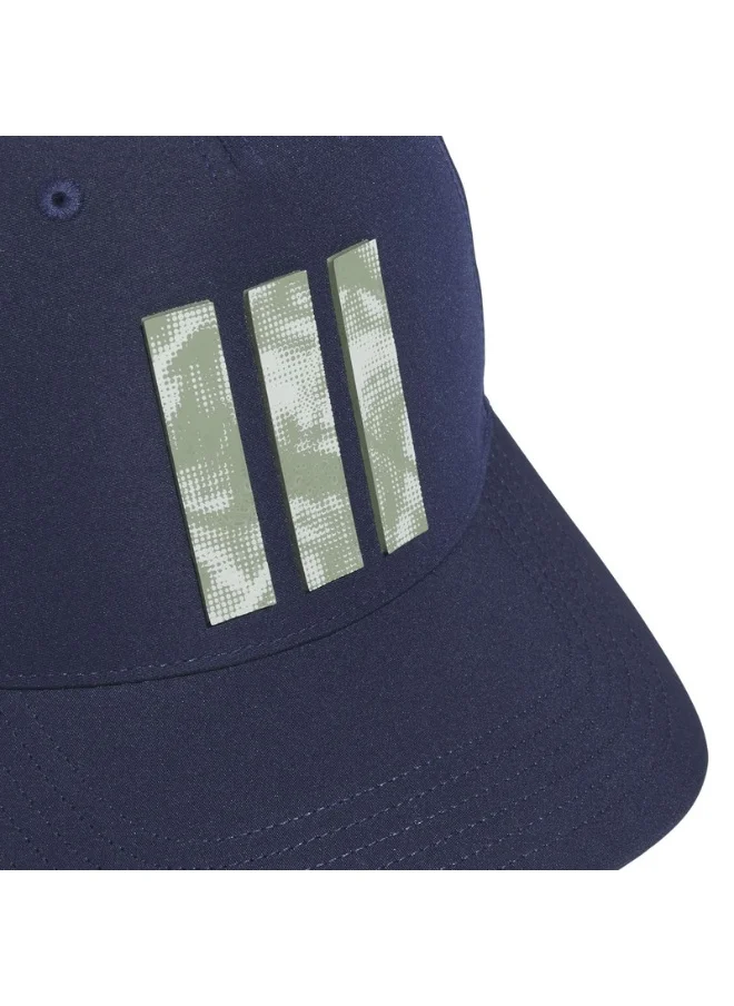 اديداس adidas TOUR 3 STRP PRT Blue Golf CAP for Men - OSFM