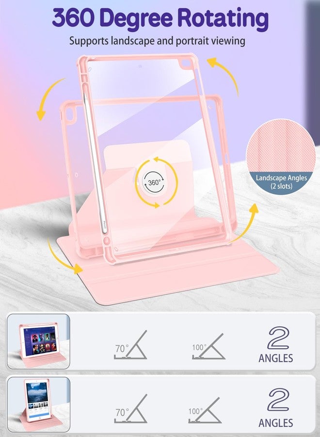 Kidcube for iPad 5th/6th Generation Case, for iPad Air 1st/2nd Gen, for iPad Pro 9.7 Inch Case Women Girls Cute Folio Cover with Pencil Holder Girly Strawberry Design Rotating Stand Cases 2018/2017 - Image 3