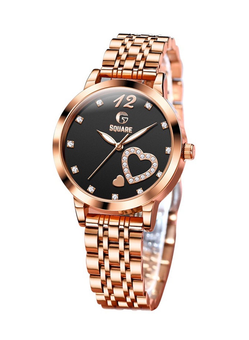 Gsquare Women’s Analog Quartz Rose Gold Stainless Steel Watch – Model 5189 - Image 2