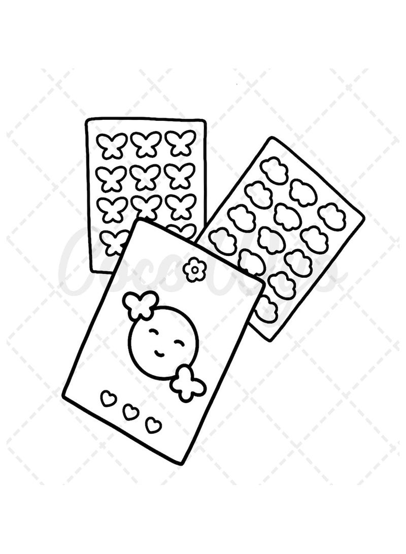 مستحضرات التجميل المتوهجة: كتاب تلوين للكبار والصغار، 52 صفحة مرسومة يدويًا، 8.5 × 8.5 بوصة، تصميمات جريئة وسهلة، بسيطة وكبيرة للاسترخاء، تتضمن مستحضرات تجميل، ومكياج، ومنتجات للعناية بالبشرة (تلوين جريء وسهل) - Image 5