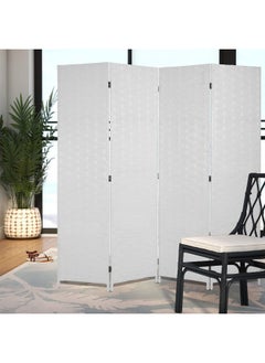 MOMENT Foldable Movable Stretch Room Divider, [200 X 180Cm] Fully Hand-Woven Entrance Partition, Suitable For Office, Bedroom, Living Room, Hotel Room Wall  - Image 3