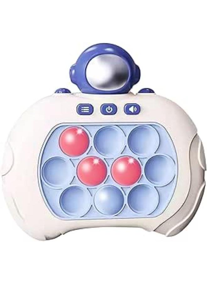 Generic LAPONO Pop it Bubble Sensory Fidget Toy, Quick Push Game for Children, Electronic Sensor Game, Poppet Fidget Anti-Stress Toy Made of ABS & Silicone, Relief Anxiety, Autism, Squeeze Toys (Astronaut) 