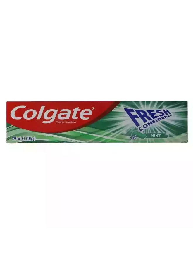 Colgate معجون أسنان كولجيت فريش كونفيدنس بنكهة النعناع - 125 مل - Image 1