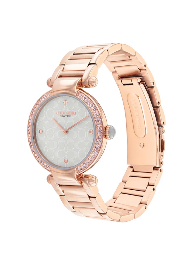 COACH - Women's Analog Round Shape Stainless Steel Wrist Watch 14504184 - 34 Mm - Image 1
