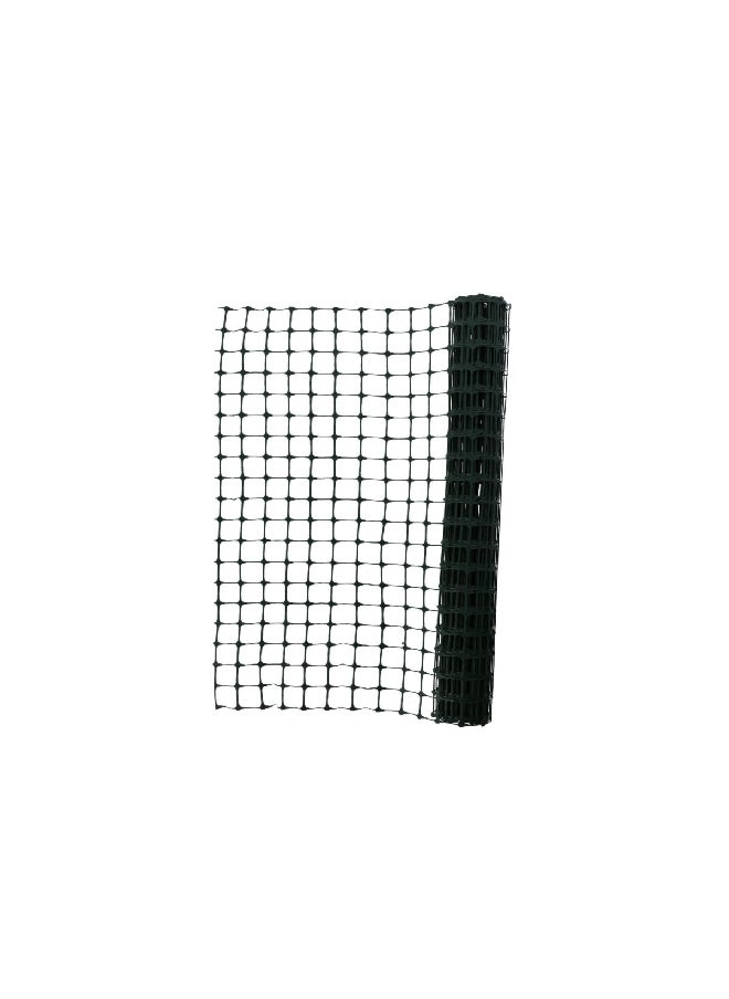 Tenax Weather-Resistant Sturdy Polypropylene Garden Fence Green 25 x 3 ft 2A140091  - Image 2