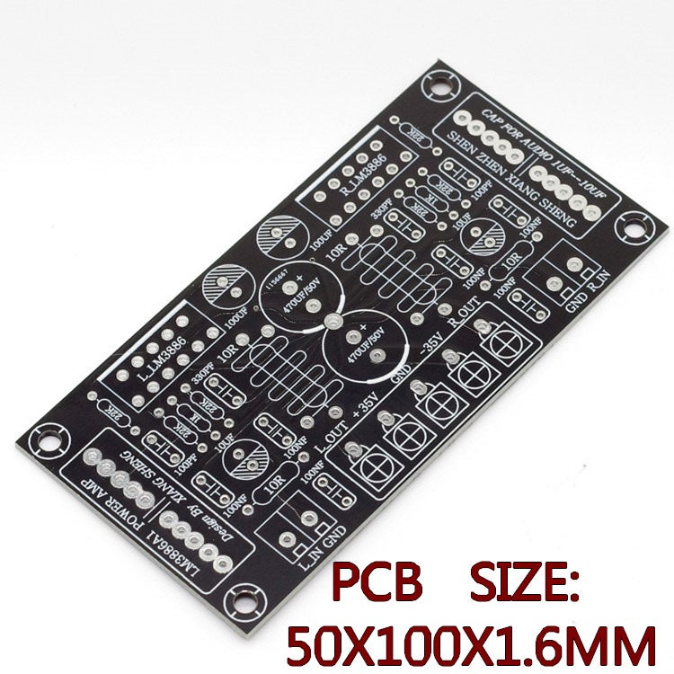 Lm3886 Amplifier Board Diy Kit Audio Power Amplifier Board Dual Channel Stereo Power Board Pcba Kit - Image 4