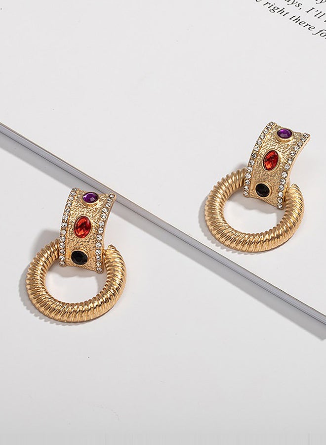 تايك تو أقراط مرصعة بالكريستال - Image 1