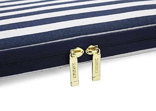 Kayond Canvas Water-Resistant 13 inch Laptop Sleeve -13 inch 13.3 inch Laptop case,12.9 inch Tablet Case Compatible MacBook(13-13.3 inches, Breton Stripe) - Image 3