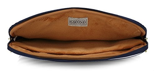 Kayond Canvas Water-Resistant 13 inch Laptop Sleeve -13 inch 13.3 inch Laptop case,12.9 inch Tablet Case Compatible MacBook(13-13.3 inches, Breton Stripe) - Image 5