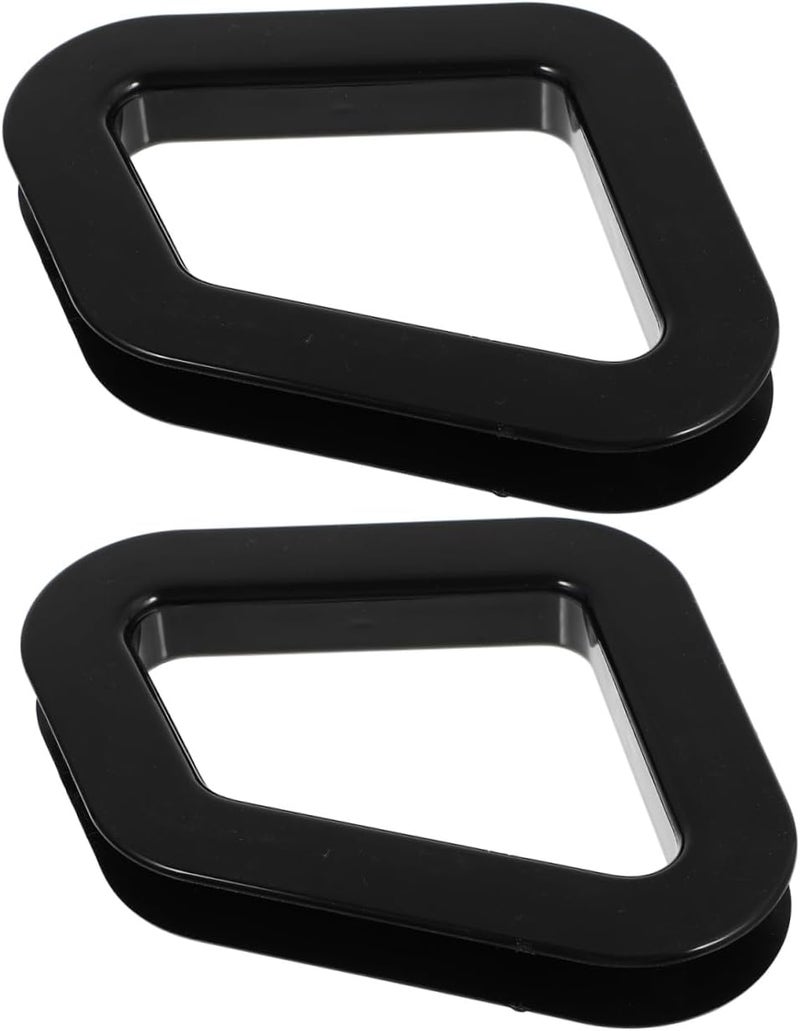 2sets Gaming Chair Accessories Office Chair Fittings for Enhanced Comfort Easy to Install Black Buckles for Office for Modern Style - Image 1