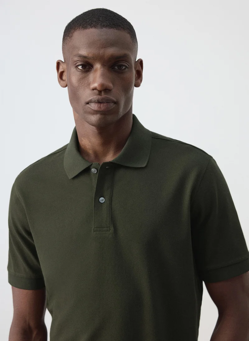 Mango Man 38-CAZA Polo Shirt Rea for Men | Best Price UAE