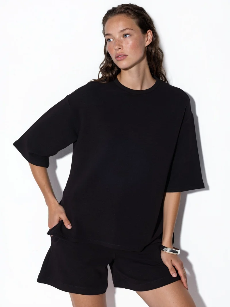 Busem BUSEM Women's Loose-fit Crew Neck T-shirt