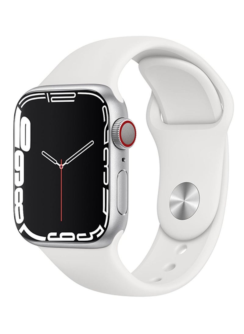 AROAQ W17 PRO MAX Bluetooth Full Touch Wide Display Android Support Magnetic Charging Large Memory Waterproof Smart Watch White - Image 4