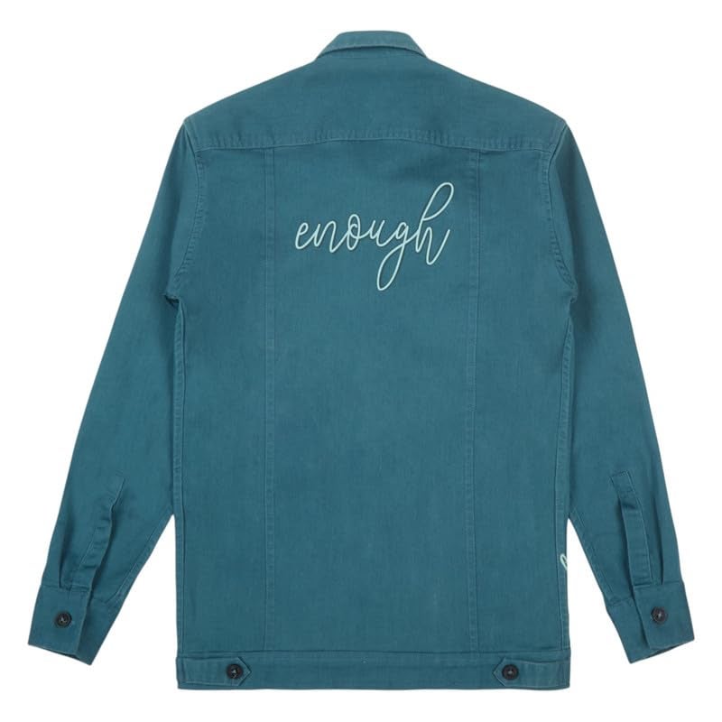 CHARCHIT Boys Plain Full Sleeve Jacket with Regular Fit T-Shirt - Blue - Image 5