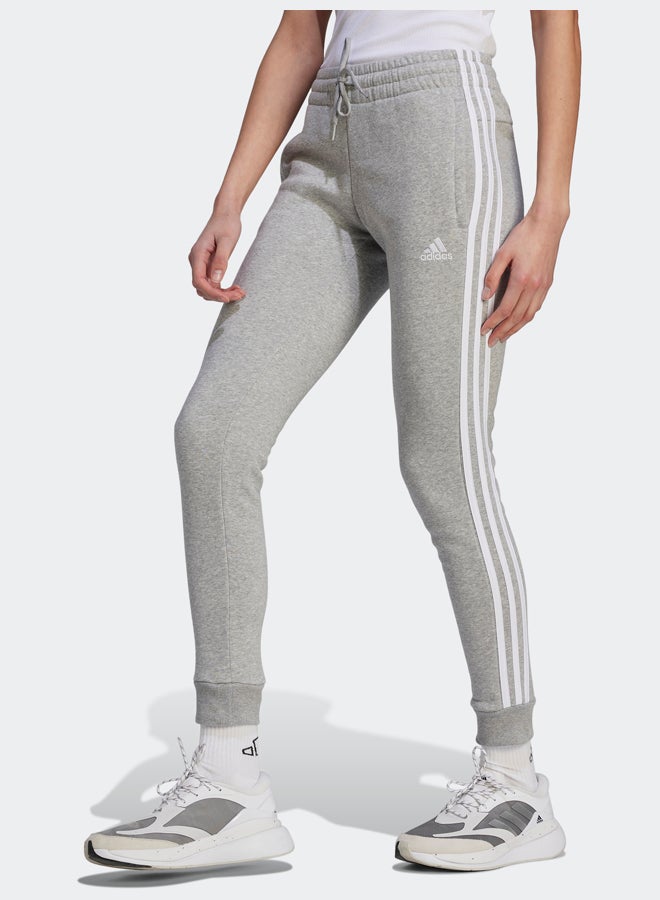 Adidas Essentials 3-Stripes Fleece Joggers  - Image 1
