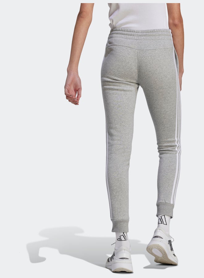 Adidas Essentials 3-Stripes Fleece Joggers  - Image 2