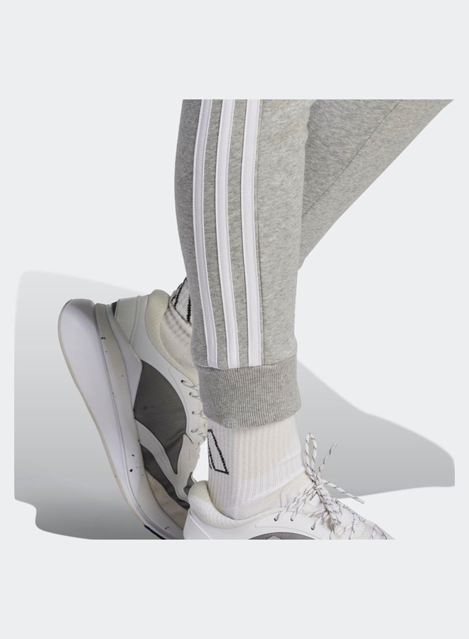 Adidas Essentials 3-Stripes Fleece Joggers  - Image 5