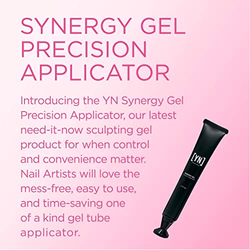 Young Nails Synergy Gel System Building Gel Hard Builder Gel Superior Adhesion Strength Structured Nail Gel Builder Concealer Gel Blush Precision Applicator 2 fl oz - Image 3