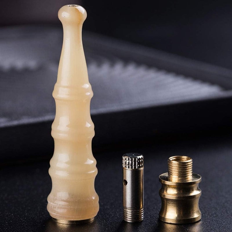 comfrt Tobacco Pipe Cigarette Holder Smoking Pipe Smoking Pipe Accessories for Outdoor Home Men - Image 3