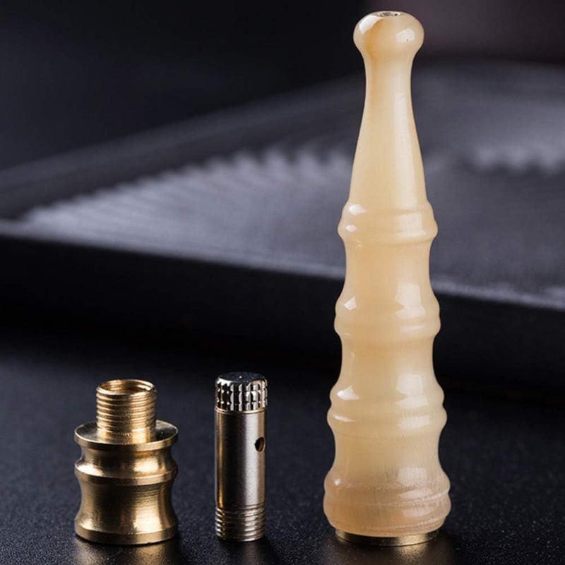 comfrt Tobacco Pipe Cigarette Holder Smoking Pipe Smoking Pipe Accessories for Outdoor Home Men - Image 4