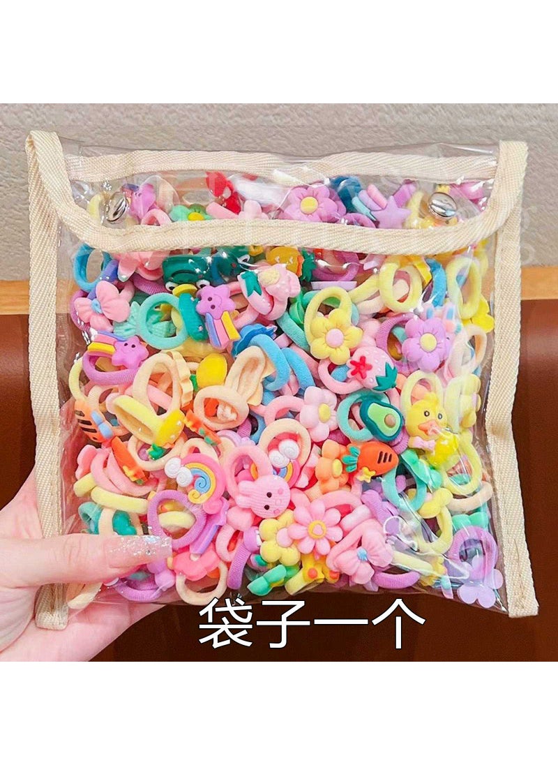 Generic - Durable Kids Hair Elastic Bands A rubber band bag - Image 1