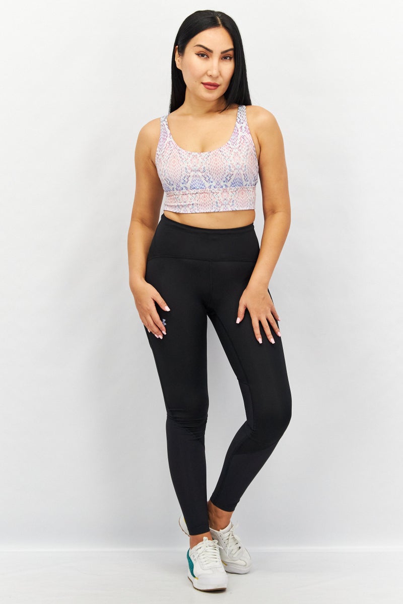 Asos Design Women Allover Print Non Padded Bra, White - Image 2