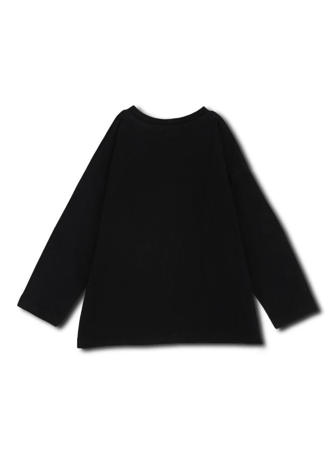 Ourkids Unisex Cotton T-Shirt – Black - Image 2