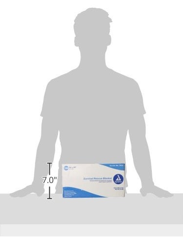 Dynarex Dynarex Survival Rescue Blanket 120 Count 84 Inch x 52 Inch  - Image 3
