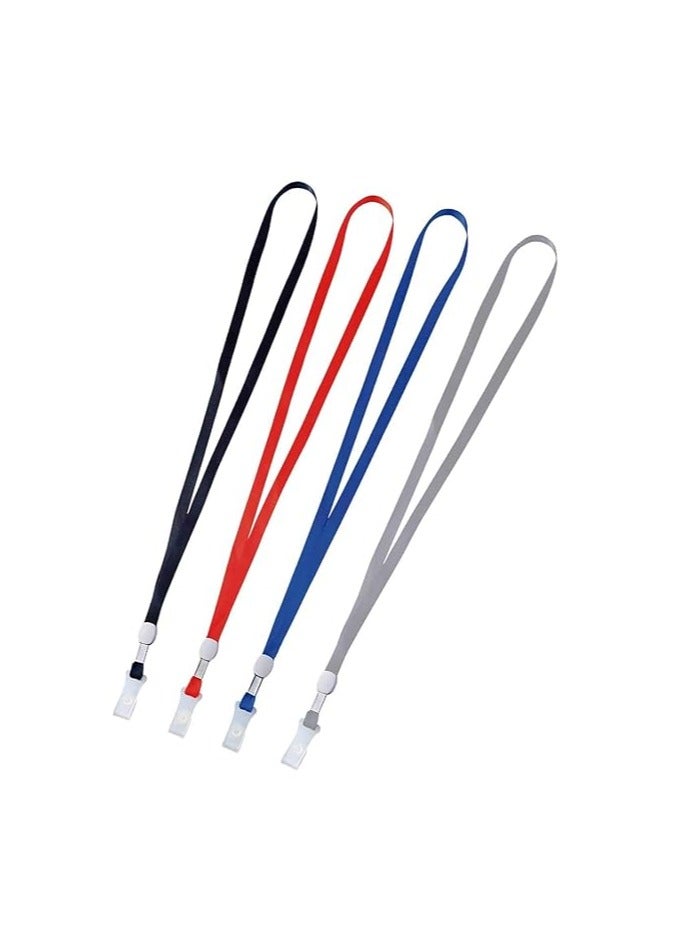 حبل حامل الهوية متعدد الألوان