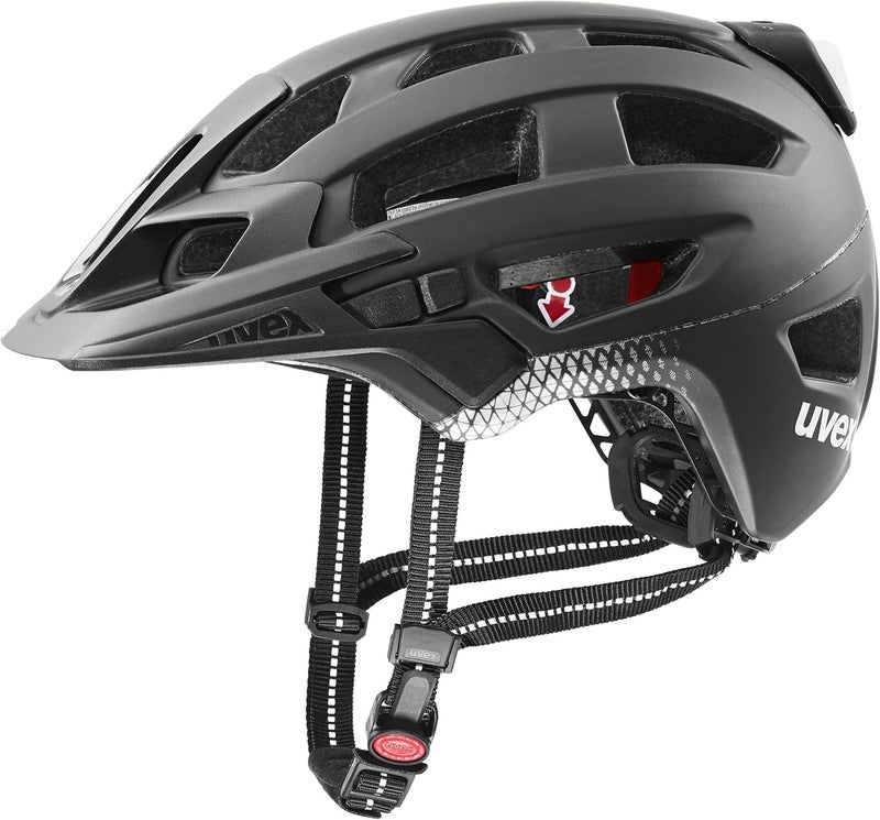 Uvex Finale Light 2.0 Helmet, 56-61 cm Size, Black/Silver - Image 1