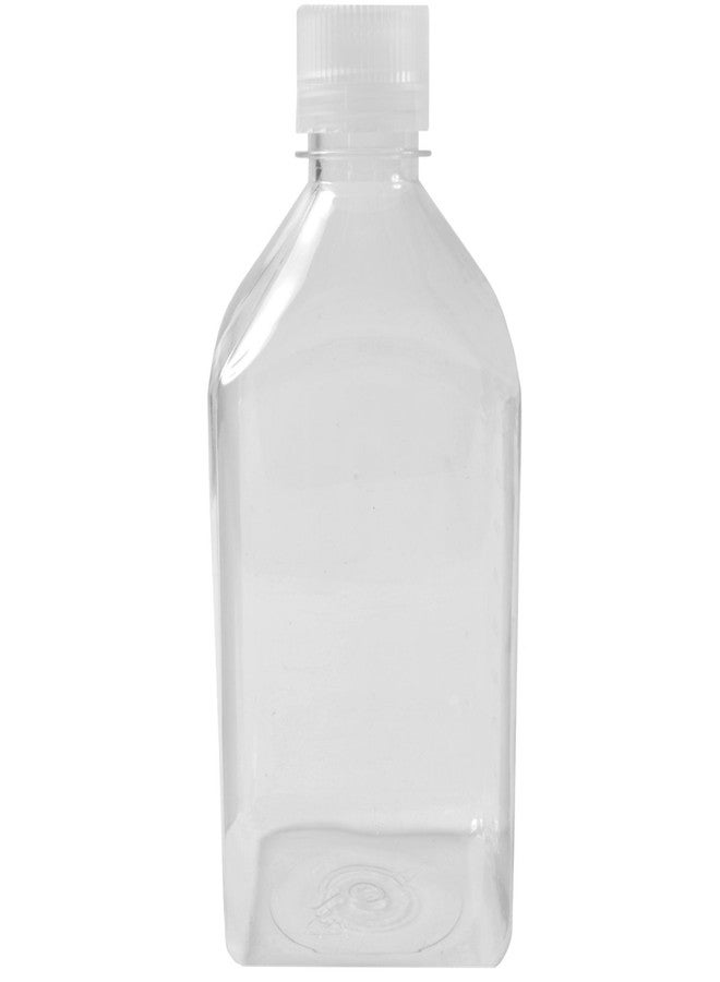 Transparent Lexan Square Storage Bottle 32 oz.