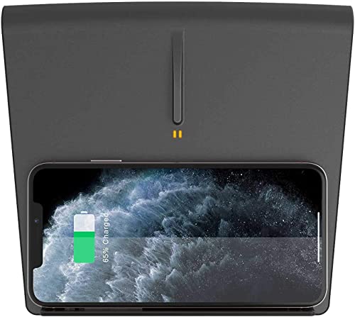 TAPTES for Tesla Model 3 Wireless Charger [2020 Version], Wireless Phone Charging Pad M3 Accessories for iPhone 14/13/12Pro/12/Enabled Phones-Compatible for Tesla Model 3(Before Jun 2020) - Image 1