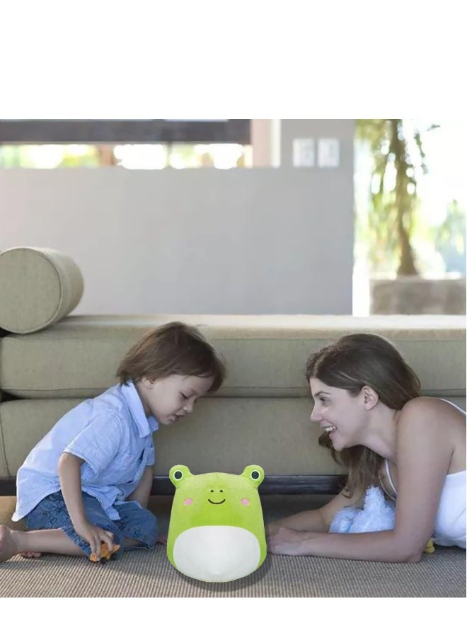 Cute Frog Plush Pillows, 8 Inch Animals Cute Frog Stuffed Pillow, Super Soft and Comfortable Plush Toy Birthday Decor Suitable for Boys Girls  - Image 2