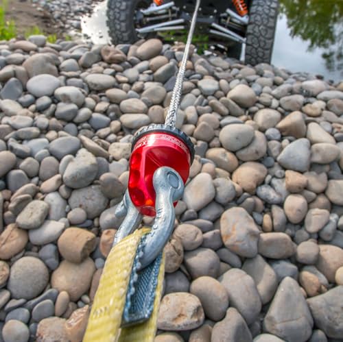 Factor 55 Factor55 00110-06 Prolink XTV shackle D ring for use with steel cables synthetic ropes up to 5/16 in Max load rating 6000 lb Ultimate failure 22,000 lb. Ideal for 4x4 off road trips - Gray - Image 2