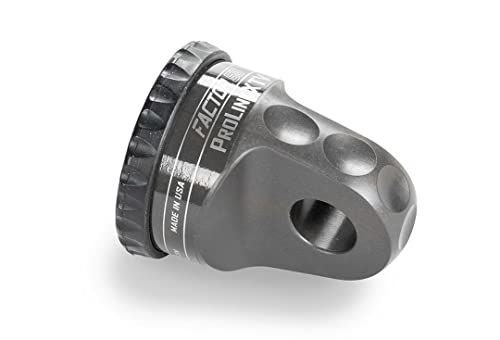 Factor 55 Factor55 00110-06 Prolink XTV shackle D ring for use with steel cables synthetic ropes up to 5/16 in Max load rating 6000 lb Ultimate failure 22,000 lb. Ideal for 4x4 off road trips - Gray - Image 5
