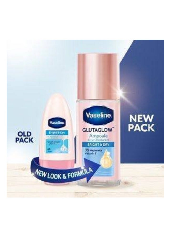 فازلين مصل جلوتاجلو أمبولة مزيل العرق المشرق والجاف - Image 2