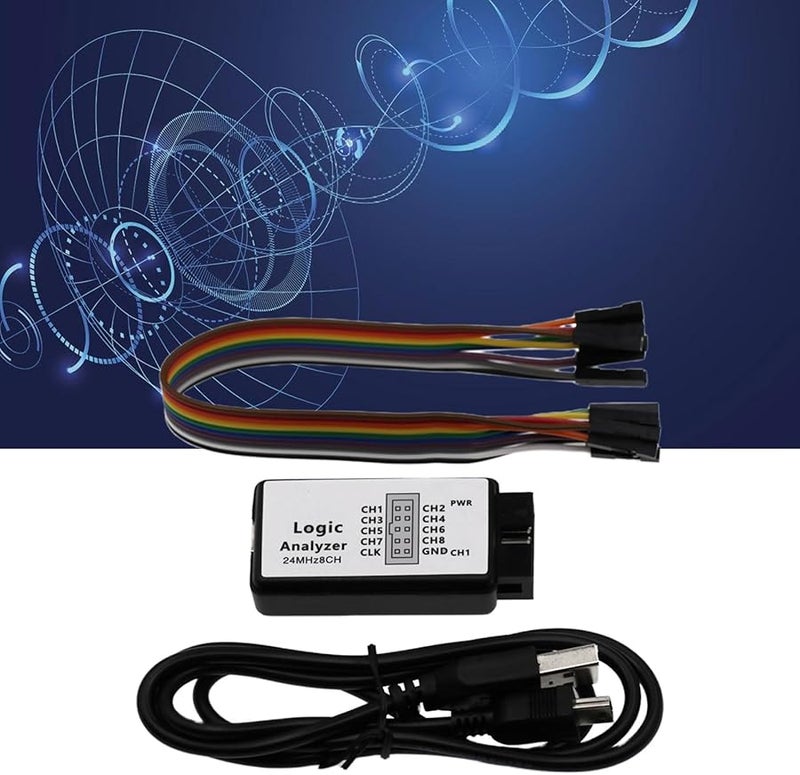 8 Channel USB Logic Analyzer Pocket Size for Embedded Systems Development Electronic Fault Diagnosis - Image 3