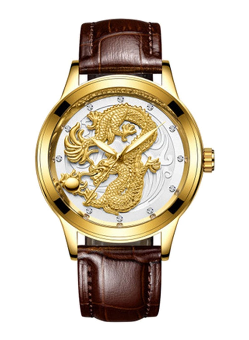 NIBEMINENT Men's Analog Quartz Round Watch 1952 - Image 1